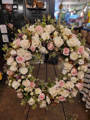 Sympathy wreath