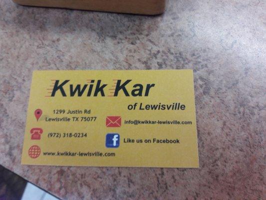 Business card