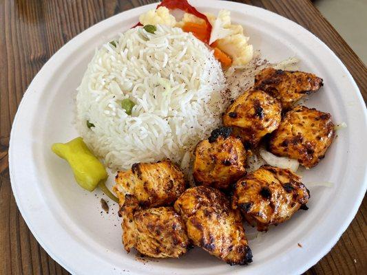 Chicken Tika Kabob