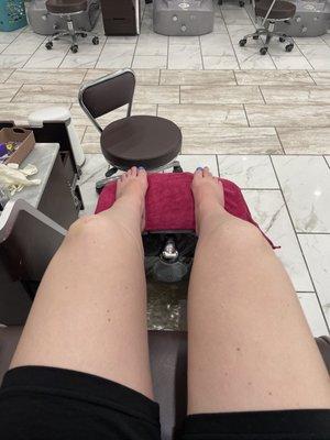 Pedicure time