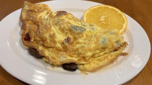 Mushroom Cheese Omelette