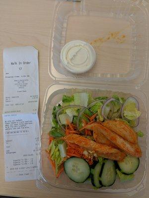 Buffalo chicken salad