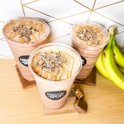 Best-seller Choc PB Banana Protein shake!