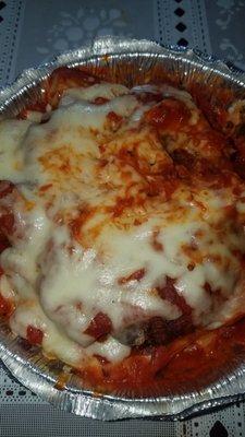 Chicken Parm with Rigatoni