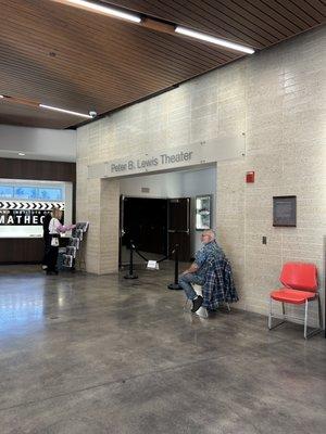 Theater entrance