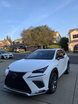 My Lexus after being ceramic coated