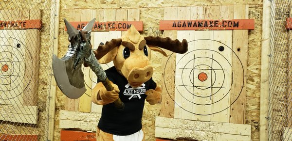 #IAmDiesel - Diesel the Agawam Axe House Moose