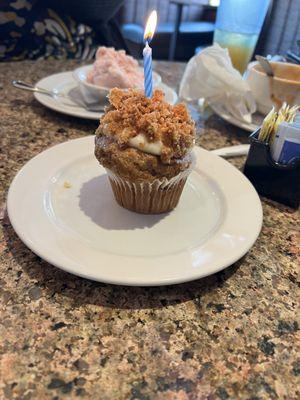 Carrot cupcake