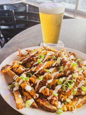 Loaded hand cut fries