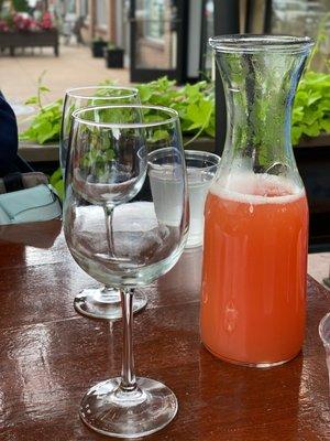 Blood Orange Mimosa Carafe