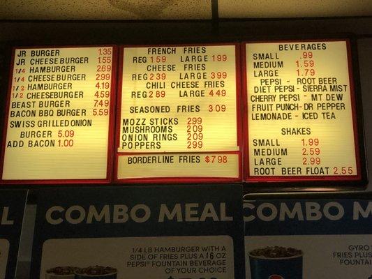 Updated Lily's menu  Gyros are the best I've ever had!!!!!!