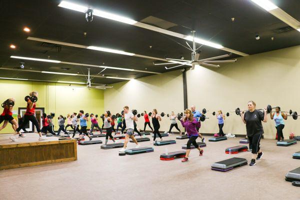 GROUP FITNESS IS INCLUDED IN MEMBERSHIP!