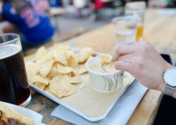 Queso and Chips