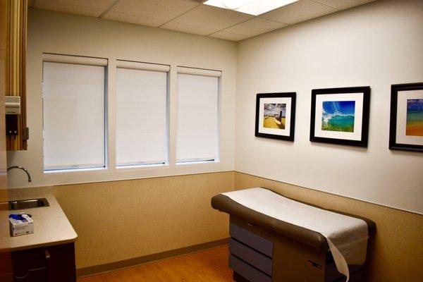 One of our many exam rooms.