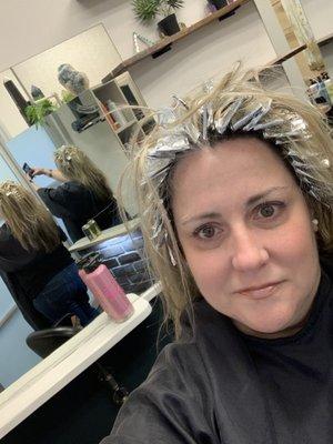 Foil...getting blonder