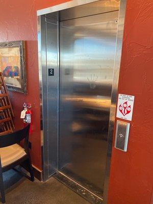 Elevator for upstairs