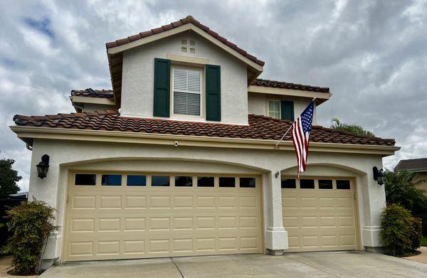 Exterior painting in Black Mountain.