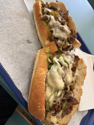 Full sized Philly Steak with no onions