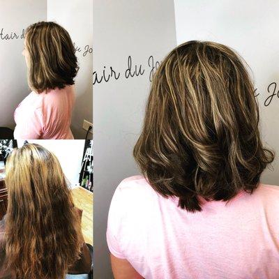 Beautiful cut done by Angie!