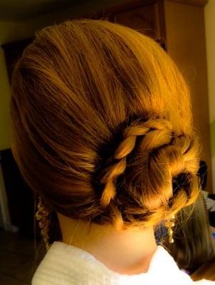 Up do by tracey