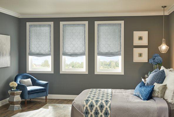 Relaxed Roman Shades