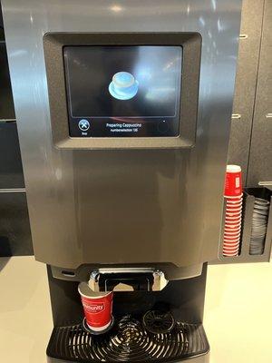 Fancy coffee machine