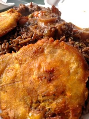 Oxtail, Black Rice & Plantain