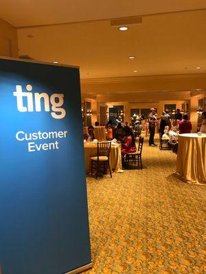 We love our customers! And host Ting customer events to show our appreciation.