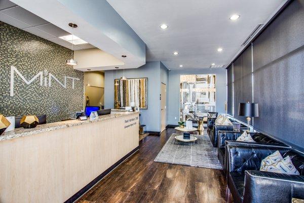 Mint Dentistry Fort Worth Horne interior