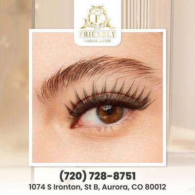 Elevate your look this season with our premium eyelash extensions!