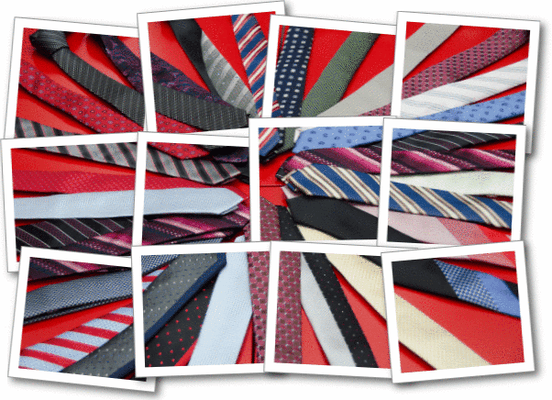 Skinny ties!