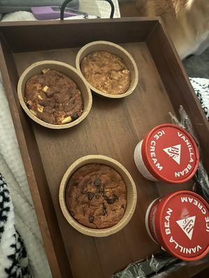 Pizookie Trio