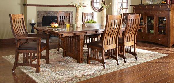 Simply Amish Handcrafted Dining Set