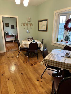 Dining area