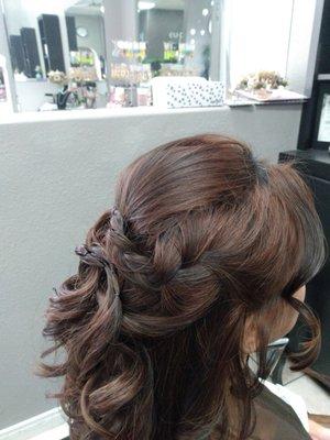 Prom updo