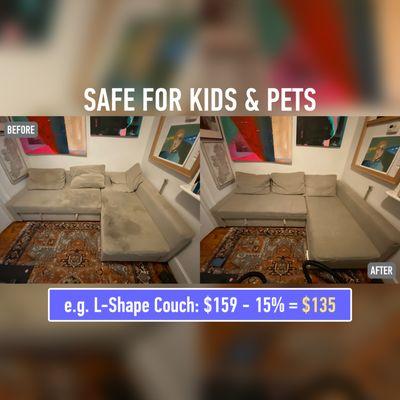 Safe for Kids & Pets --- Call 7186759495, Mention Yelp and GET 15% OFF