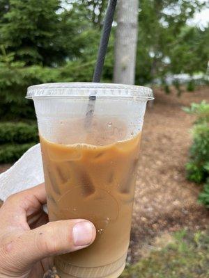 Iced coffee from three fins!