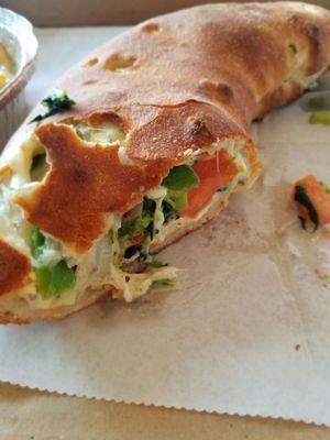 Veggie stromboli