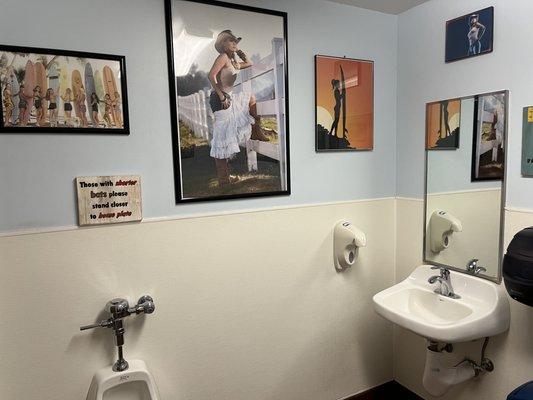 clean men's room