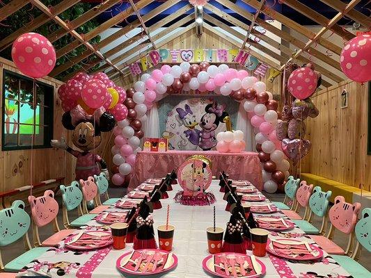 Minnie Mouse birthday party