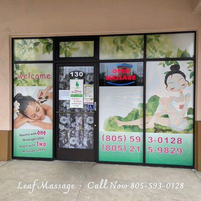 Welcome to Leaf Massage