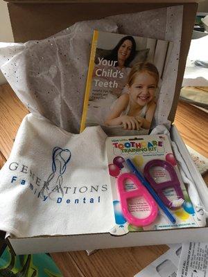 Thank you Generations for the thoughtful gift for our daughter!