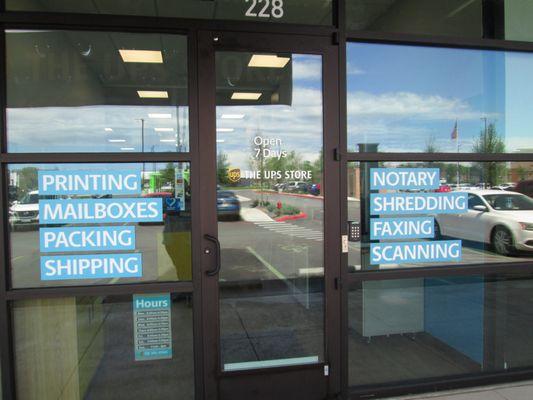 Front Door to our store in Cibolo