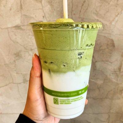 Matcha dalgona