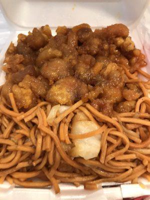 Orange chicken