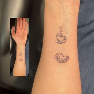 Fine line tattoo