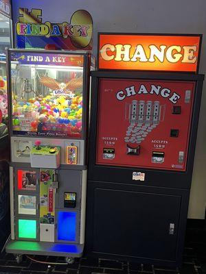 Change machine for video games 2/25/2024