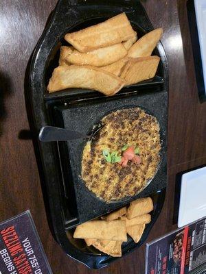 Lobster Dip with Pita Chips - YUM