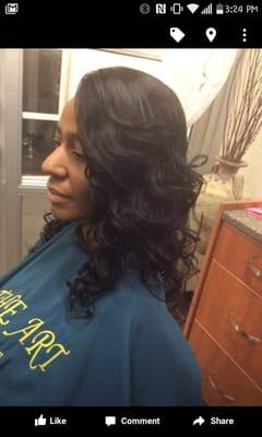 Full Weave Installed with Closure!!