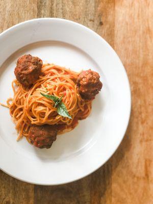 Spaghetti and Meatballs